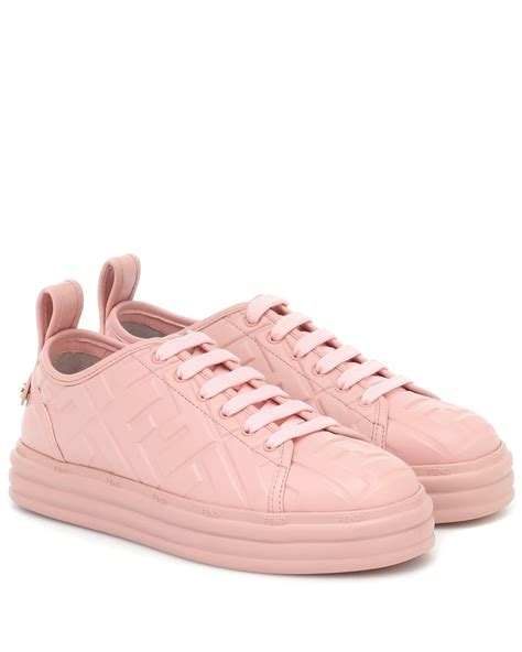 fendi new collection sneakers|fendi pink and grey sneakers.